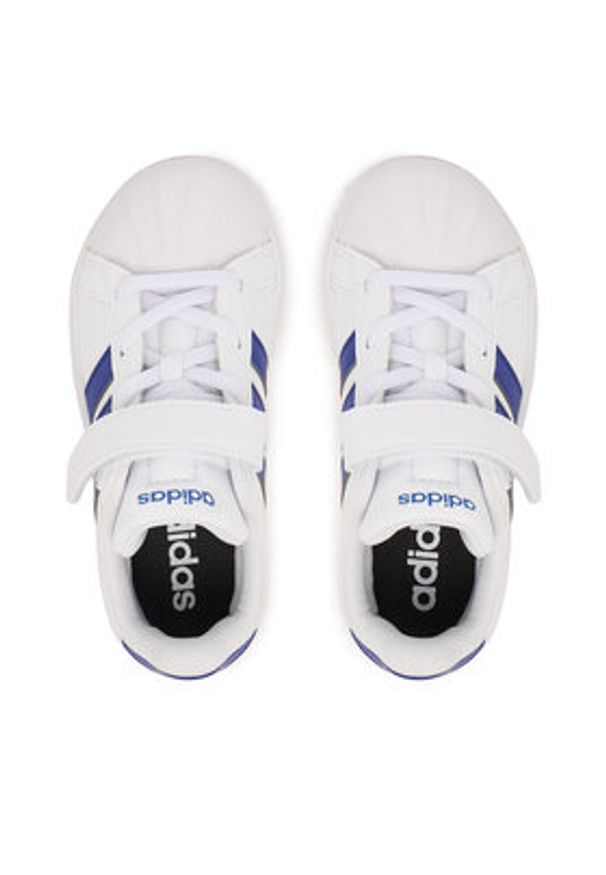 Adidas - adidas Sneakersy Streettalk KJ9607 Biały. Kolor: biały. Materiał: skóra