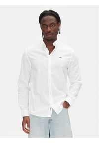 Tommy Jeans Koszula DM0DM20875 Écru Regular Fit. Materiał: bawełna