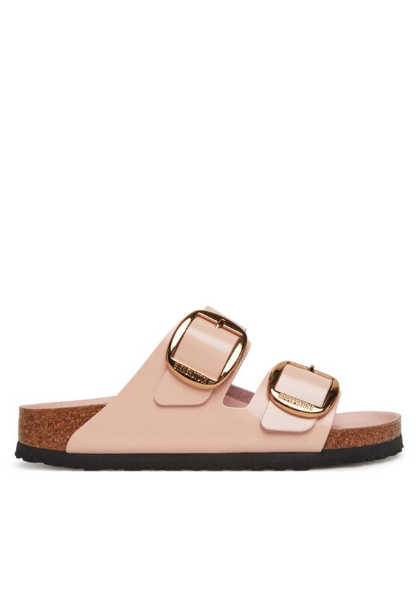 Birkenstock Klapki Arizona Big Buckle Hex 1029392 Różowy. Kolor: różowy. Materiał: skóra