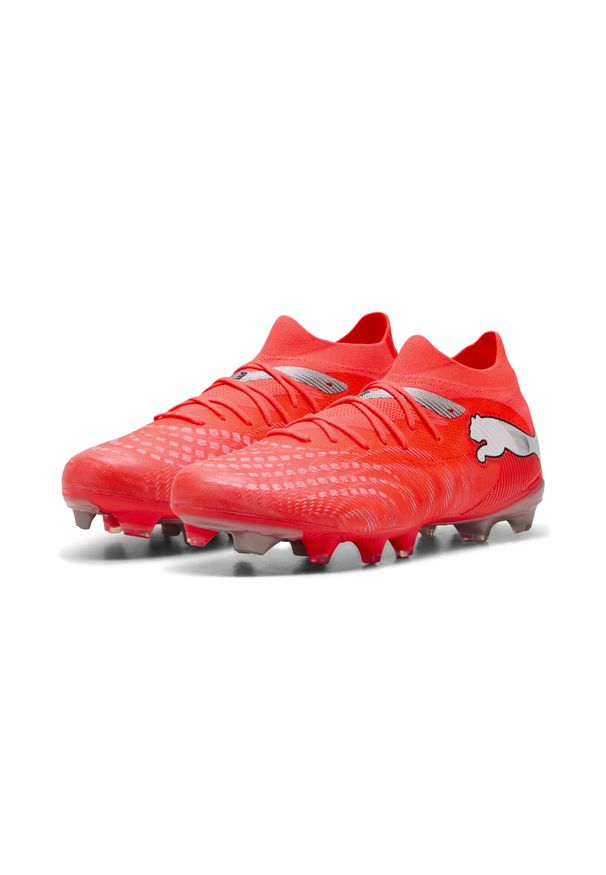 Puma - Buty piłkarskie unisex FUTURE 9 MATCH FG/AG PUMA. Kolor: czerwony, czarny, wielokolorowy, biały. Sport: piłka nożna