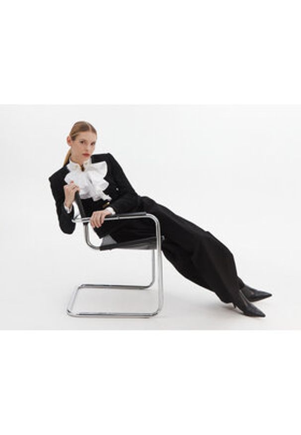 Babylon Koszula MF0302 Biały Regular Fit. Kolor: biały. Materiał: bawełna