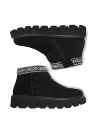 Rieker Śniegowce CEO-W2074-00 Czarny. Kolor: czarny. Materiał: zamsz, skóra #4