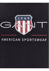GANT - Gant T-Shirt Reg Archive Shield Ss 2003199 Czarny Regular Fit. Kolor: czarny. Materiał: bawełna