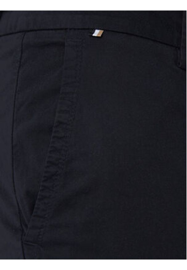 BOSS - Boss Chinosy Kaiton 50505392 Granatowy Slim Fit. Kolor: niebieski. Materiał: bawełna