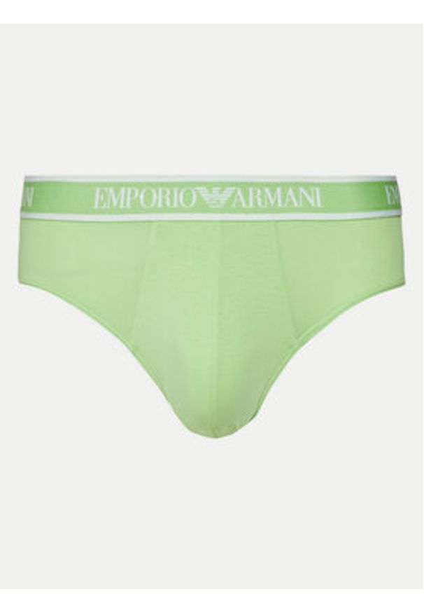 Emporio Armani Underwear Komplet 3 par slipów EM000258 AF10779 MA021 Kolorowy. Materiał: bawełna. Wzór: kolorowy