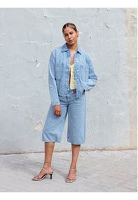 only - ONLY Szorty jeansowe Cobain 15349519 Niebieski Loose Fit. Kolor: niebieski. Materiał: bawełna #3
