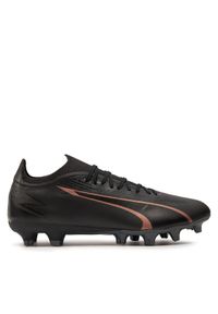 Puma Buty do piłki nożnej Ultra Match Fg/Ag 10775402 02 Czarny. Kolor: czarny. Materiał: skóra