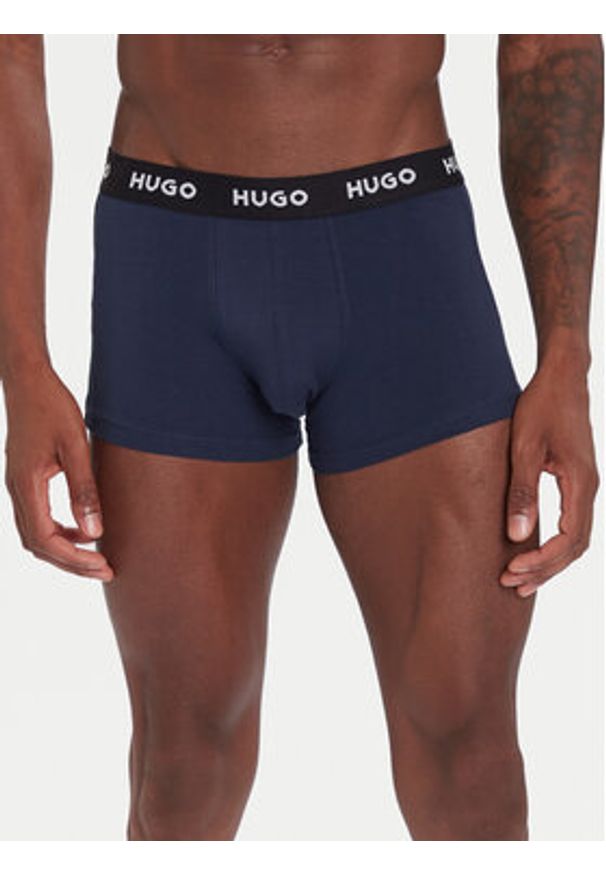 Hugo - HUGO Komplet bokserek 50532550 Kolorowy. Materiał: bawełna. Wzór: kolorowy