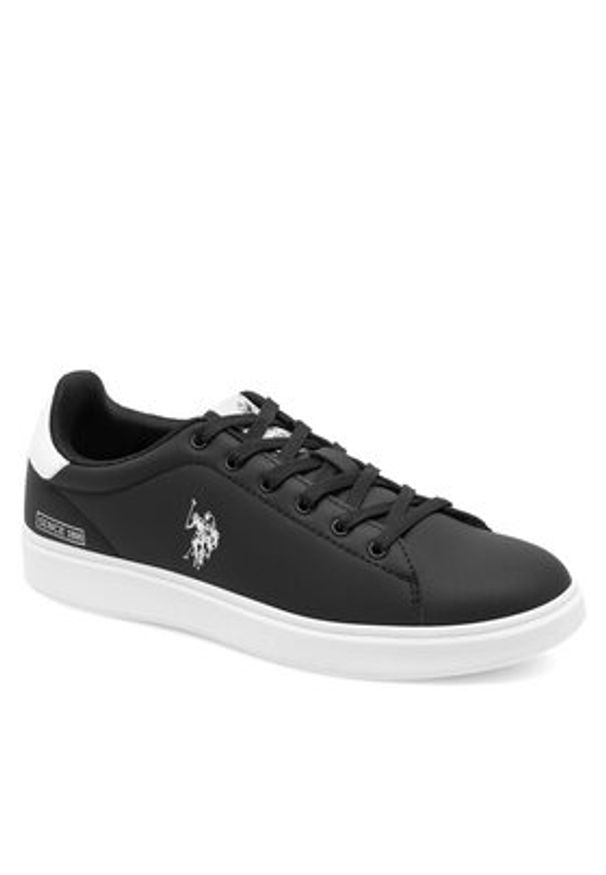 U.S. Polo Assn. Sneakersy MARLYN001 Czarny. Kolor: czarny. Materiał: skóra