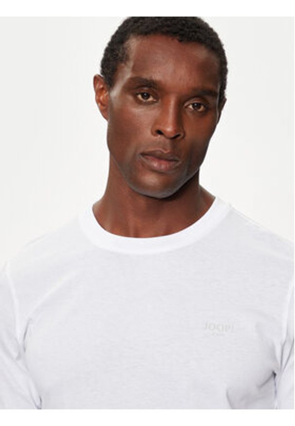 JOOP! Jeans Longsleeve 30033284 Biały Modern Fit. Kolor: biały. Materiał: bawełna. Długość rękawa: długi rękaw