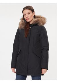 Woolrich Kurtka puchowa Arctic Raccoon CFWWOU0538FRUT0001 Granatowy Regular Fit. Kolor: niebieski. Materiał: syntetyk, bawełna