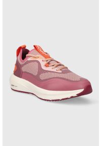 HOFF - Hoff sneakersy WAVE DYNAMIC kolor różowy 22318004. Nosek buta: okrągły. Zapięcie: sznurówki. Kolor: różowy. Materiał: guma. Obcas: na platformie #4