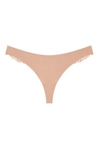 Triumph Stringi Pretty 10222212 Beżowy. Kolor: beżowy. Materiał: syntetyk