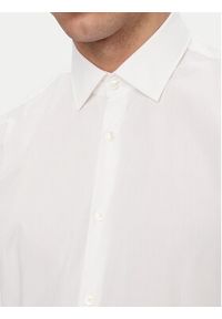 Hugo - HUGO Koszula Koey 50561154 Biały Slim Fit. Kolor: biały. Materiał: bawełna #5