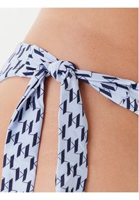 Karl Lagerfeld - KARL LAGERFELD Dół od bikini A1W46042 Błękitny. Kolor: niebieski. Materiał: syntetyk #3
