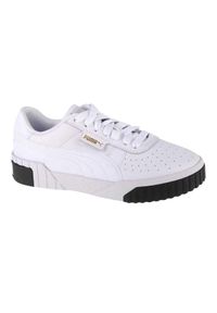 Puma - Damskie Buty Sportowe Z Logo Cali. Kolor: biały. Styl: sportowy