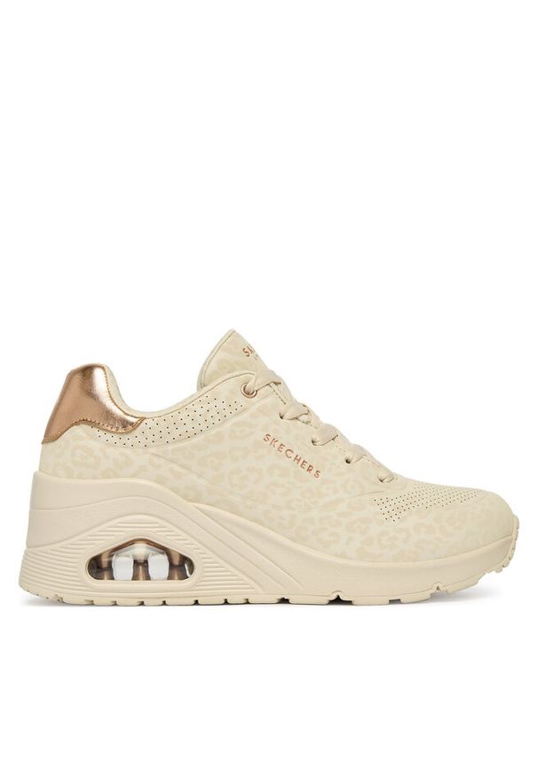 skechers - Sneakersy Skechers. Kolor: beżowy