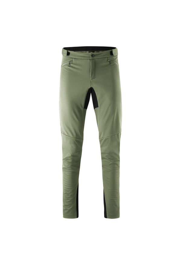 GONSO - Spodnie Gonso Softshell. Kolor: zielony. Materiał: softshell. Długość: długie