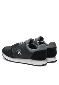 Calvin Klein Jeans Sneakersy Retro Sock Runner Mg Wmm YM0YM01152 Czarny. Kolor: czarny. Materiał: skóra #5