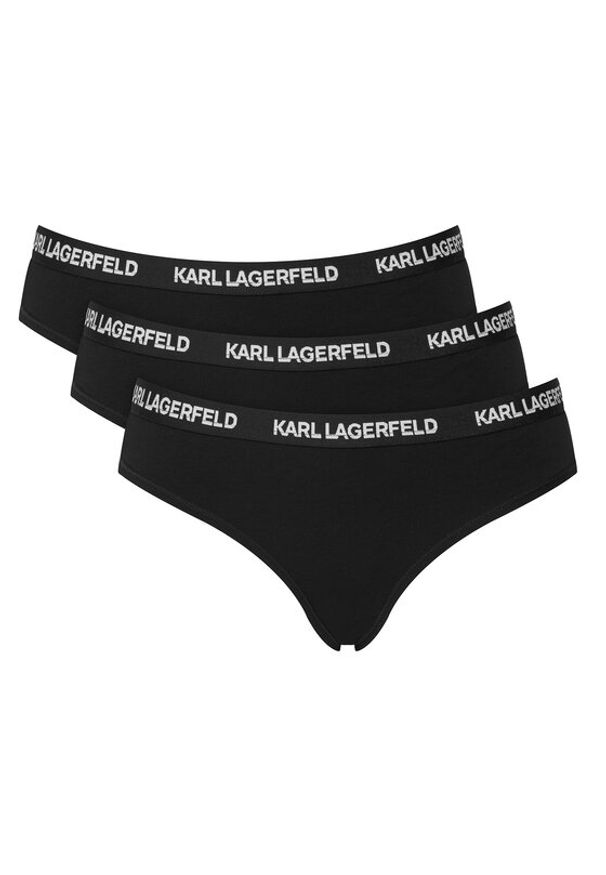 Karl Lagerfeld - KARL LAGERFELD Komplet fig B1W47033 Czarny. Kolor: czarny. Materiał: bawełna