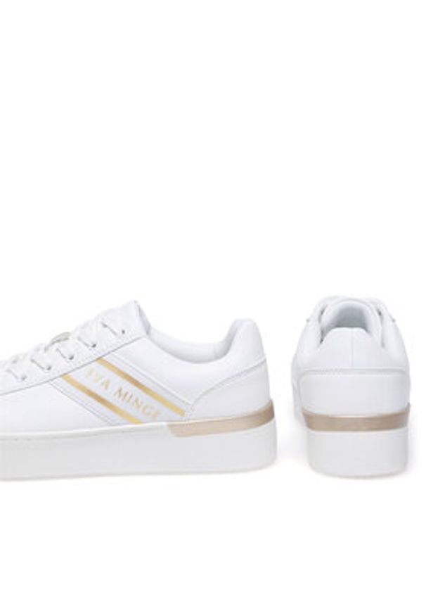 Eva Minge Sneakersy WYL3796-1 Biały. Kolor: biały. Materiał: materiał