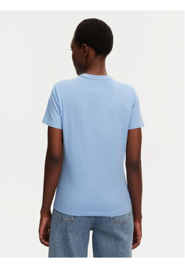 Hugo - HUGO T-Shirt Damacia 50535491 Niebieski Regular Fit. Kolor: niebieski. Materiał: bawełna