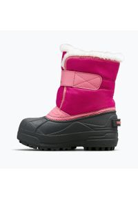 sorel - Śniegowce dziecięce Sorel Snow Commander tropic. Kolor: czarny, wielokolorowy, różowy