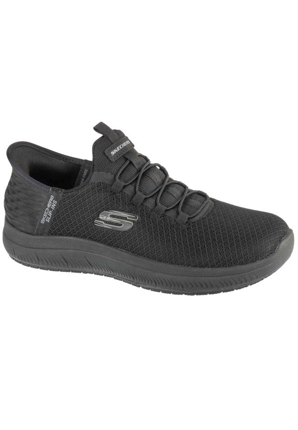 skechers - Sneakersy damskie Skechers Slip-Ins Work Summits SR-Enslee. Kolor: niebieski, czarny, wielokolorowy