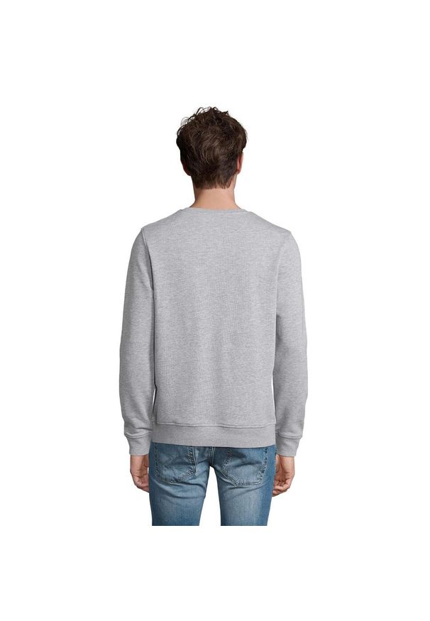 SOL'S - Bluza Unisex Dla Dorosłych Comet Melange. Kolor: szary