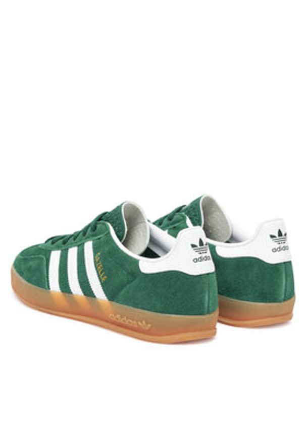 Adidas - adidas Sneakersy Gazelle In JI2062 Zielony. Kolor: zielony. Materiał: zamsz, skóra. Model: Adidas Gazelle