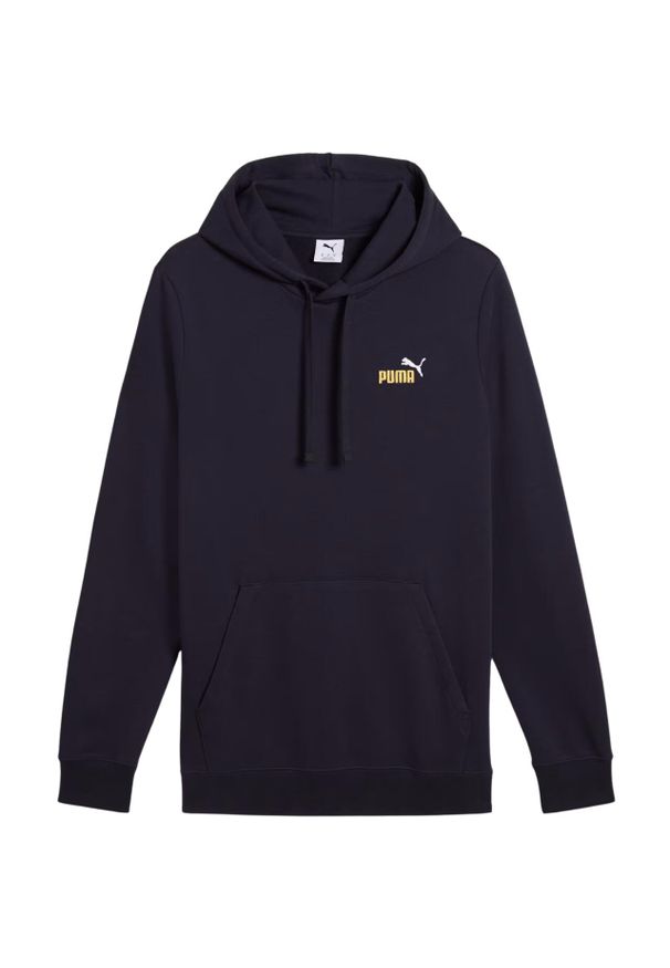 Bluza męska Puma Ess 2 Color Small No.1 Logo Hoodie TR. Kolor: niebieski. Materiał: dresówka