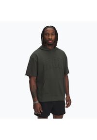 Bluza męska Under Armour Project Rock SS Terry Hoody. Kolor: zielony