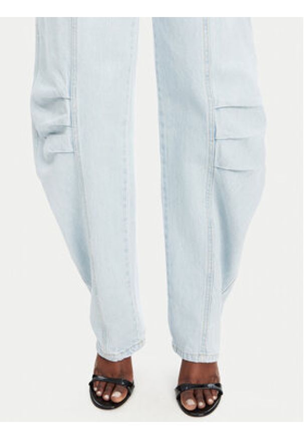 ROTATE Jeansy 1138251468 Niebieski Relaxed Fit. Kolor: niebieski