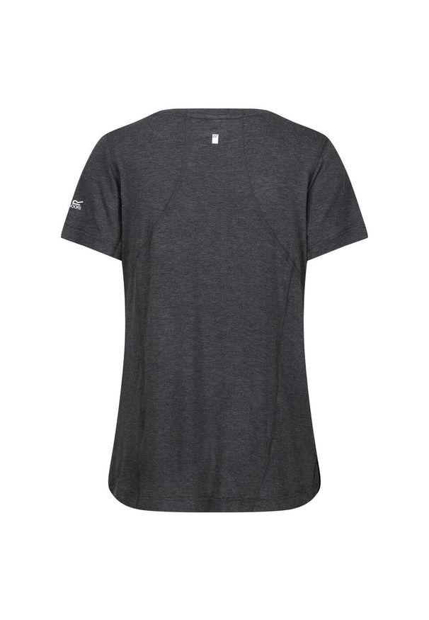 Regatta - Damska Koszulka Ballyton. Kolor: szary. Sport: turystyka piesza