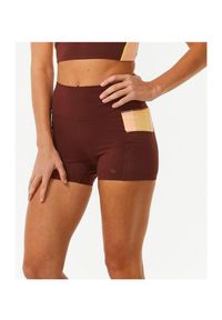 Legginsy fitness damskie Rip Curl Rss Revival Short Fioletowy. Kolor: fioletowy. Sport: fitness