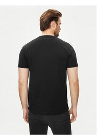 Karl Lagerfeld - KARL LAGERFELD T-Shirt 755060 542241 Czarny Regular Fit. Typ kołnierza: dekolt w karo. Kolor: czarny. Materiał: bawełna #5
