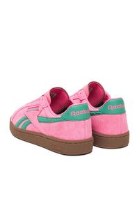 Reebok Sneakersy EO-CLUB C GROUNDS UK 100229526 Różowy. Kolor: różowy. Materiał: zamsz, skóra. Model: Reebok Club #6