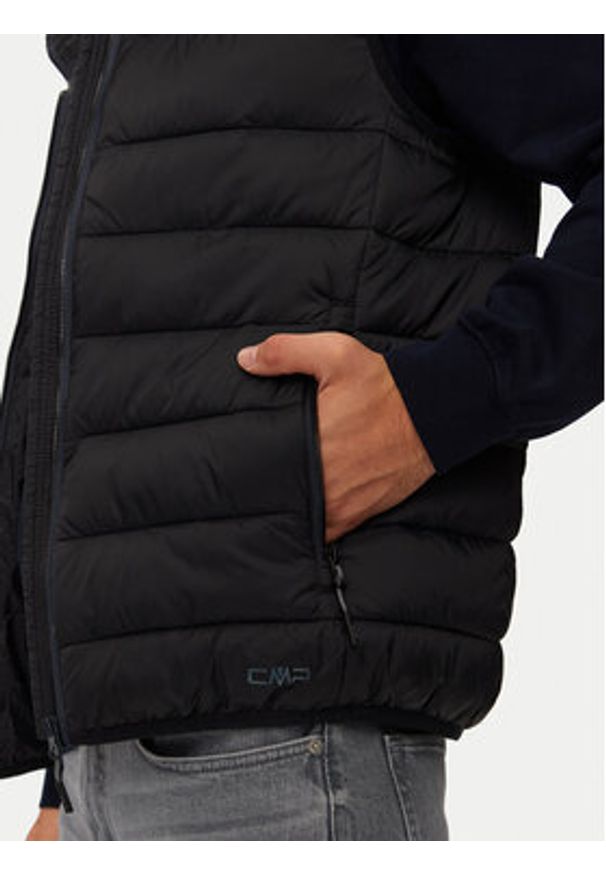 CMP Bezrękawnik 34K2777 Czarny Regular Fit. Kolor: czarny. Materiał: syntetyk. Długość rękawa: bez rękawów