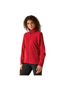 Regatta - Damska Bluza Polarowa Micro Z Pełnym Zamkiem Błyskawicznym. Kolor: czerwony. Materiał: polar. Sezon: zima. Styl: sportowy. Sport: turystyka piesza #1