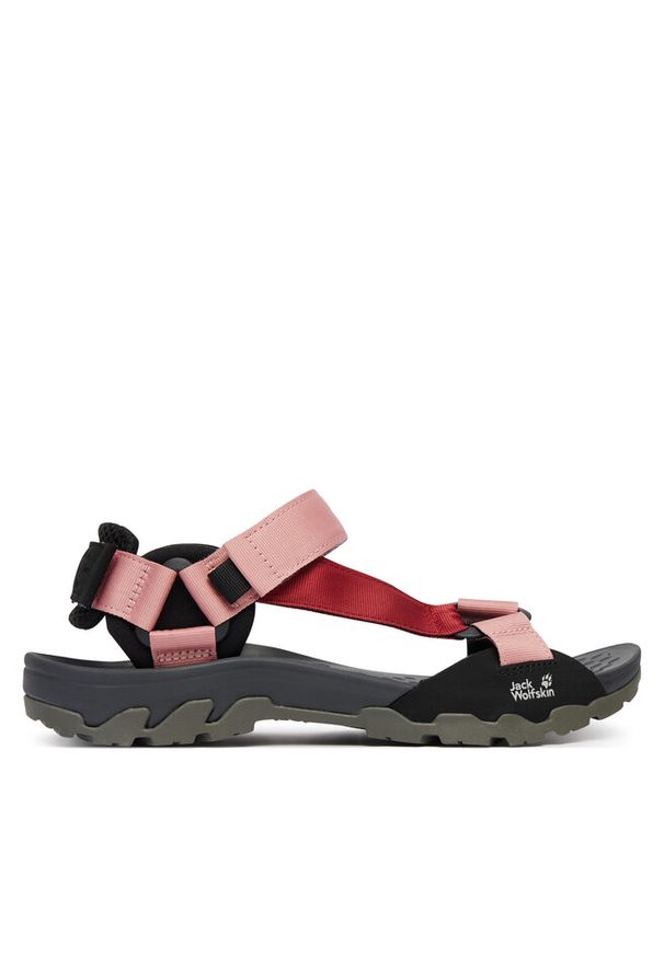 Sandały Jack Wolfskin. Kolor: różowy