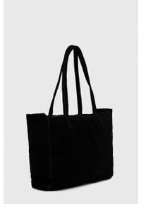Answear Lab torebka skórzana kolor czarny. Kolor: czarny. Materiał: skórzane. Styl: wakacyjny. Rodzaj torebki: na ramię #4