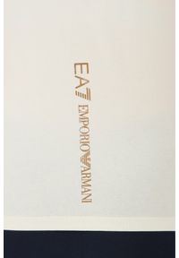 EA7 Emporio Armani - EA7 Beżowy damski t-shirt, Rozmiar S. Kolor: różowy #5