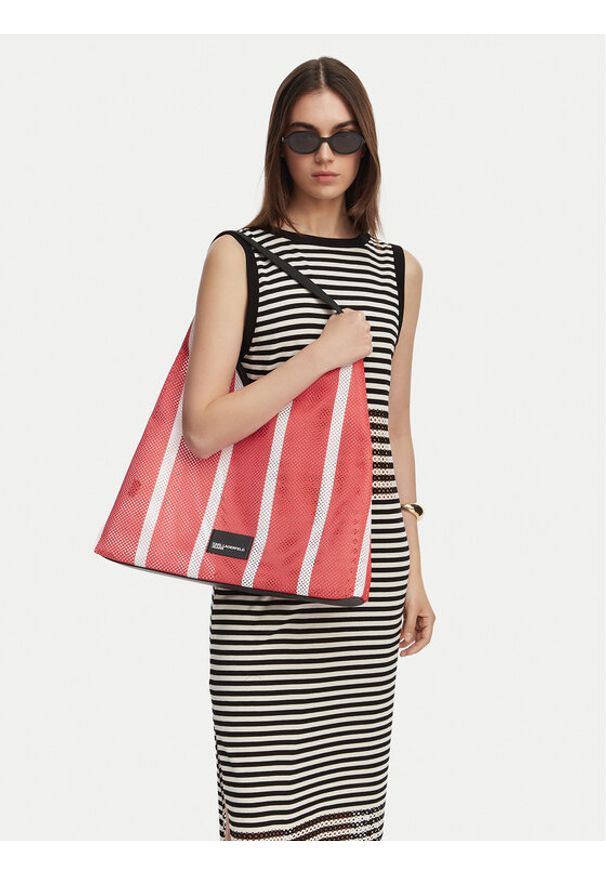 Karl Lagerfeld Jeans Torebka B2W50049 Kolorowy. Wzór: kolorowy