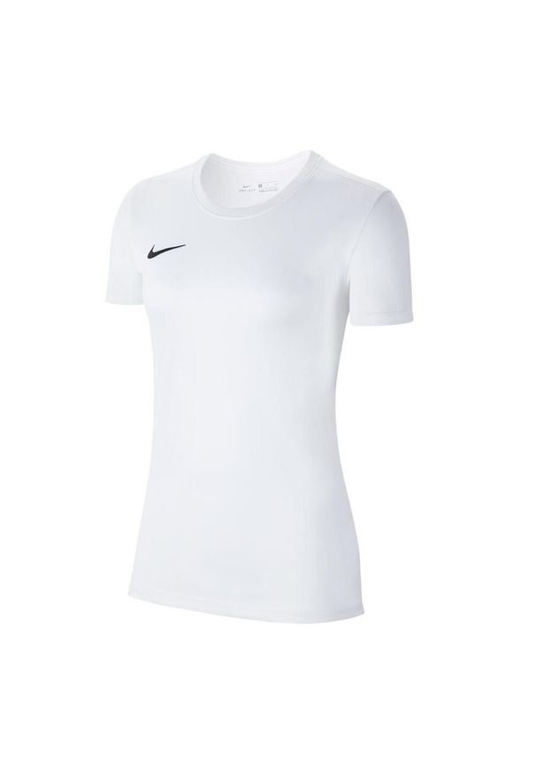 Nike - Womens Park VII t-shirt 100. Kolor: biały. Sport: piłka nożna