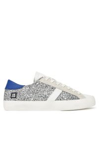 D.A.T.E. Sneakersy Hill Low W421-HL-GL Srebrny. Kolor: srebrny. Materiał: skóra
