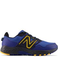 Buty męskie New Balance MT410LY8 – niebieskie. Zapięcie: sznurówki. Kolor: niebieski. Materiał: syntetyk. Szerokość cholewki: normalna. Sport: fitness