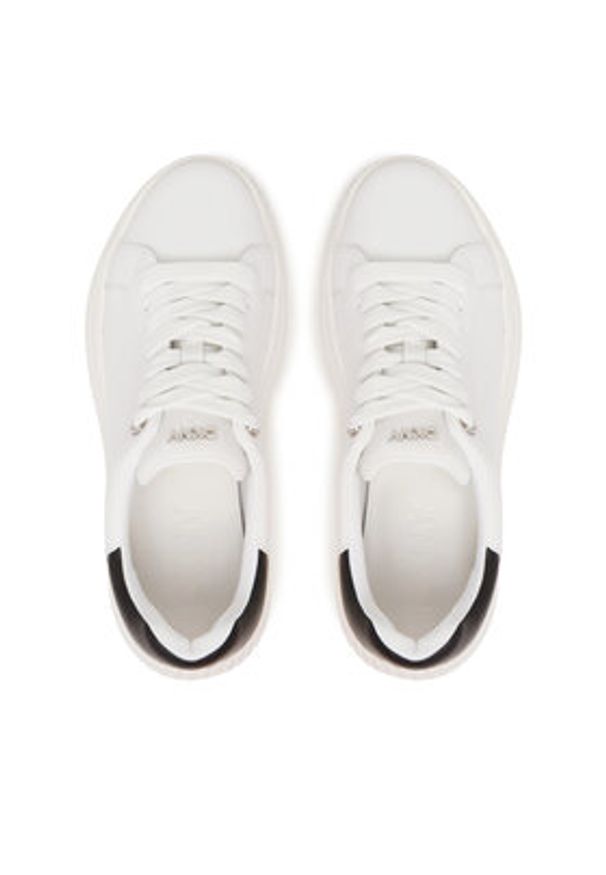 DKNY Sneakersy Lobeco K1530142 Biały. Kolor: biały. Materiał: skóra