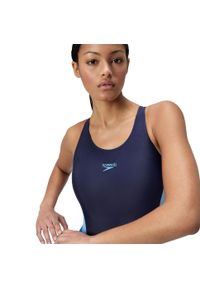 Strój kąpielowy jednoczęściowy damski na basen Speedo Colourblock 2.0. Kolor: niebieski