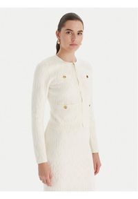 Marciano Guess Kardigan 5BGR06 5661Z Écru Regular Fit. Materiał: syntetyk