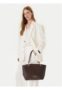 Love Moschino - LOVE MOSCHINO Torebka JC4074PP1NLF0301 Brązowy. Kolor: brązowy. Materiał: skórzane
